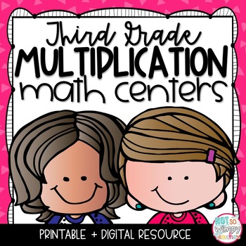 Preview of Multiplication Math Centers THIRD GRADE