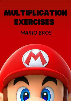 Preview of NO PREP Multiplication Math - Mario Bros