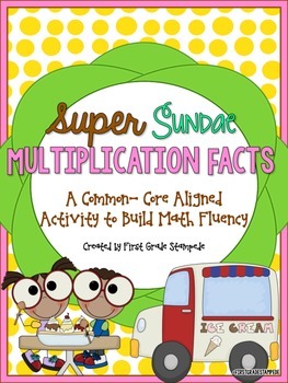 Preview of Multiplication Math Facts Fluency
