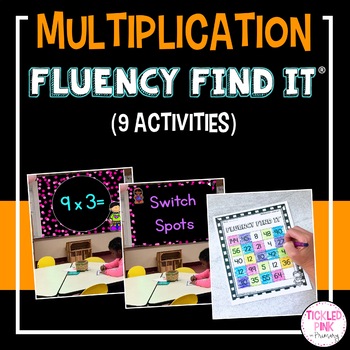 Preview of Multiplication Math Facts Fluency Find It®