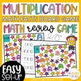 Multiplication Math Facts Game for 4th and 5th Grade