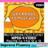Multiplication Math Facts Review Practice Video Fun Fall M