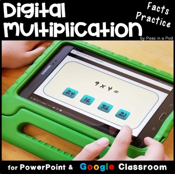 Multiplication Math Facts Fluency Timed Tests AND Google Slides & Power Point