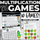 Multiplication Math Games | Printable Math Games | Math Fa