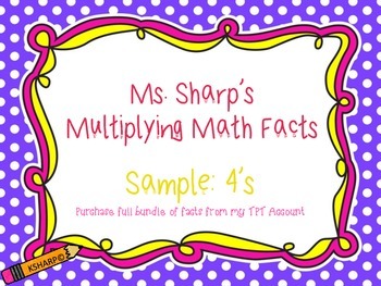 Preview of Multiplication Math Rap Songs SAMPLE