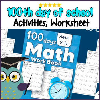 Preview of Multiplication Math Workbook - 100 days Math workbook
