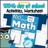 Multiplication Math Workbook - 100 days Math workbook