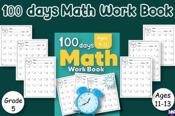 Preview of Multiplication Math Workbook