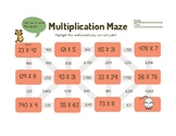 Multiplication Maze