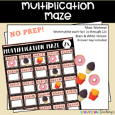 Multiplication Mazes | Math Centers
