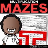 Multiplication Mazes | Printable and Digital