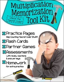 Preview of Multiplication Memorization Tool Kit