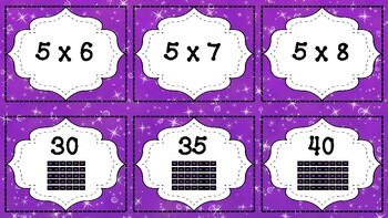 Preview of Multiplication Memory x 5 Facts