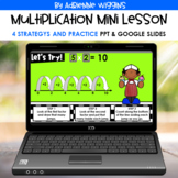 Multiplication Mini Lesson - PPT & Google - Distance Learning