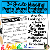 Multiplication Missing Parts Word Problems | 3rd Grade
