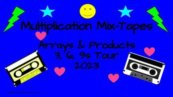 Preview of Multiplication Mix-Tapes - 3, 6, 9s Tour!