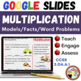 Multiplication Models Fact Practice GOOGLE Slides - Digita