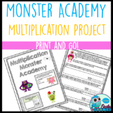 Multiplication Project (Monster Themed)