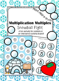 Multiplication Multiples- Snowball Fight