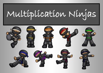 Preview of Multiplication Ninjas