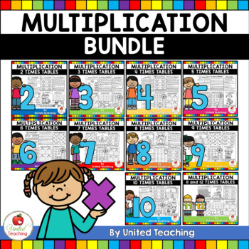 Preview of Multiplication Worksheets (Distance Learning)