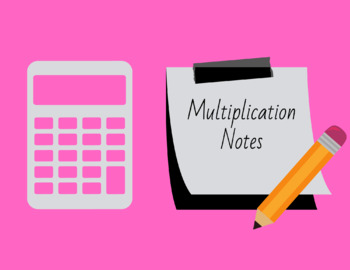 Preview of Multiplication Notes