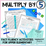 Multiplication Facts Practice and Activities 5 Times Table