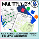 Multiplication Facts Practice and Activities 8 Times Table