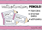 Multiplication Pencils *Flash Cards *Dry Erase *Worksheets