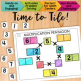 Multiplication Pentagons Math Centers Math Tiles