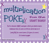 Multiplication Poke Smart Board Game