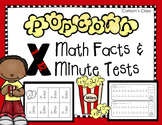 One Minute Multiplication Timed Tests and Flashcards