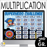 3rd Grade Math Activities - Multiplication Game Show Math Review