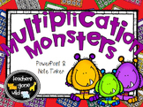 Multiplication PowerPoint & Note Taker