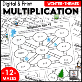 Multiplication Practice - Single Digit Multiplication - Wi