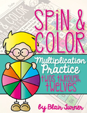 Multiplication Practice: Spin and Color