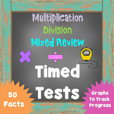Multiplication  Practice and Fact Fluency Time Test
