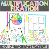 Multiplication Fact Fluency Practice Game for Multiplicati