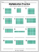 Multiplication Array Worksheets by All About Elementary | TpT