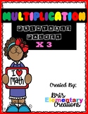Multiplication Printables Threes Facts