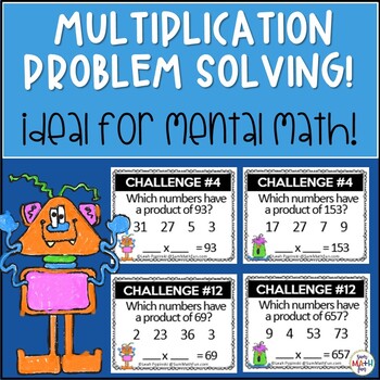problem solving multiply 2 digit numbers