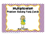 Multiplication Problem Solving Task Cards