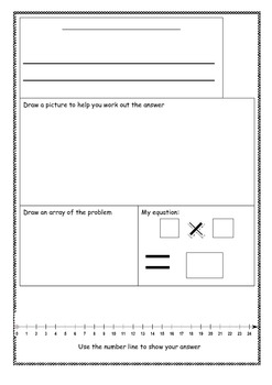 Multiplication Problems Worksheets by Mrs Juggs | TpT