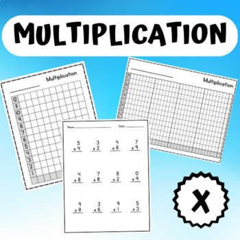 Preview of Multiplication Progress Monitoring for IEP Math Goal