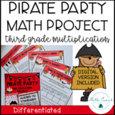 3rd Grade Multiplication Math Project | Plan a Pirate Part