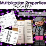 Multiplication Properties Foldable