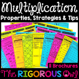 Multiplication Properties, Strategies, and Tips Brochures