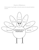 Multiplication Properties Turkeys