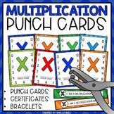 Punch Cards for Multiplication Fact Mastery