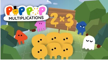 Preview of Pop-Pop Multiplication - a Puzzle Game for the whole classroom